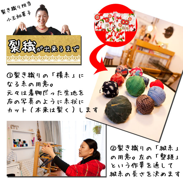 裂き織り