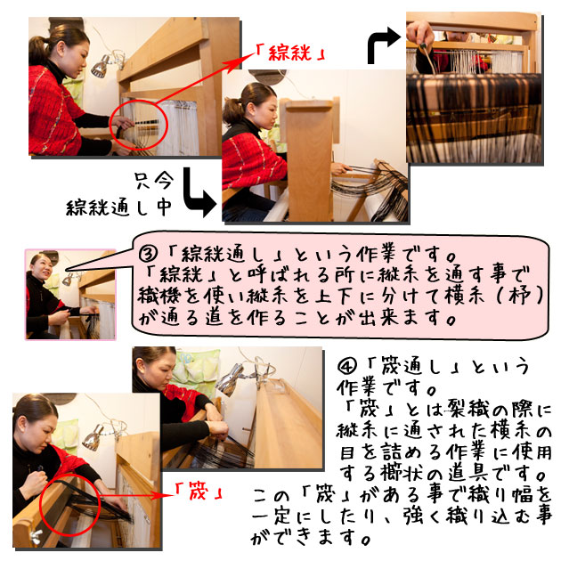裂き織り